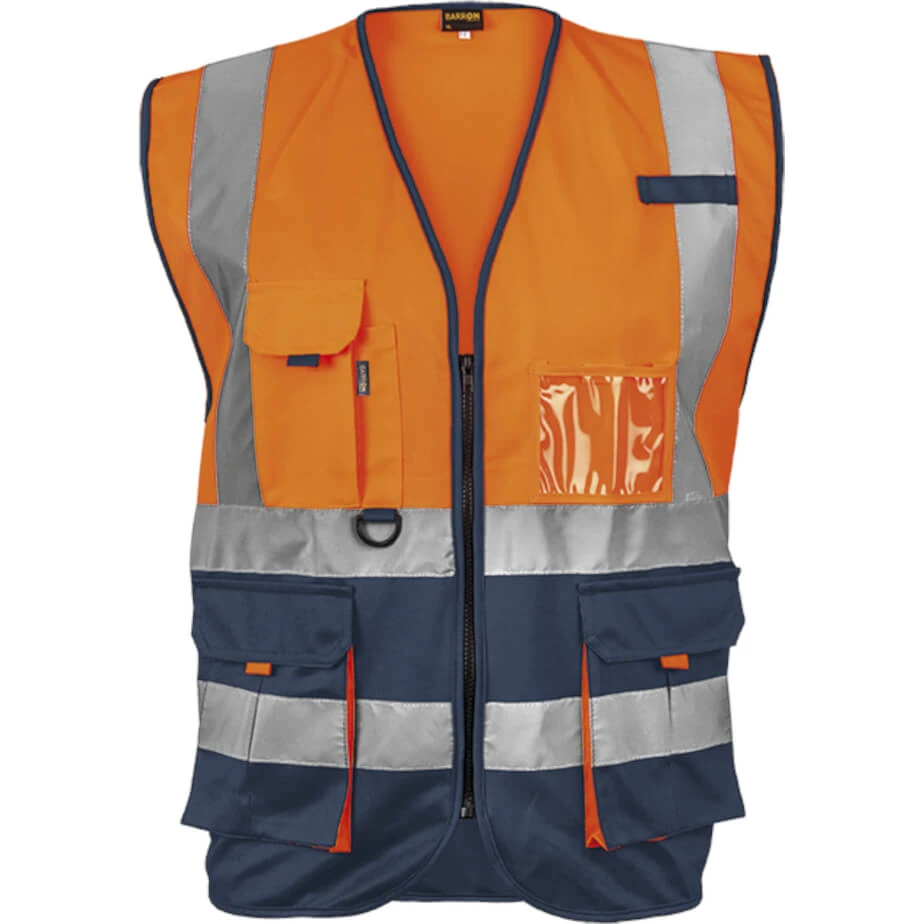 Orange / Navy Signal Vest